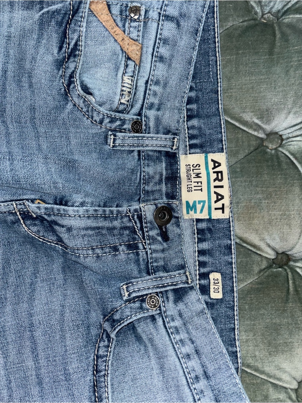 Ariat M7 Slim Straight Light Blue Men’s Jeans